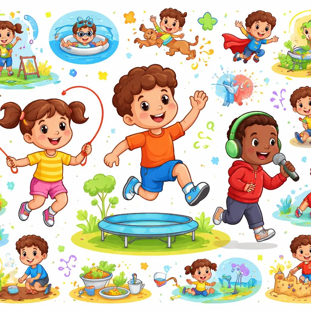 Quais são os 80 verbos que uma criança de 7 anos deve dominar? Deixe suas palavras pularem e correrem!