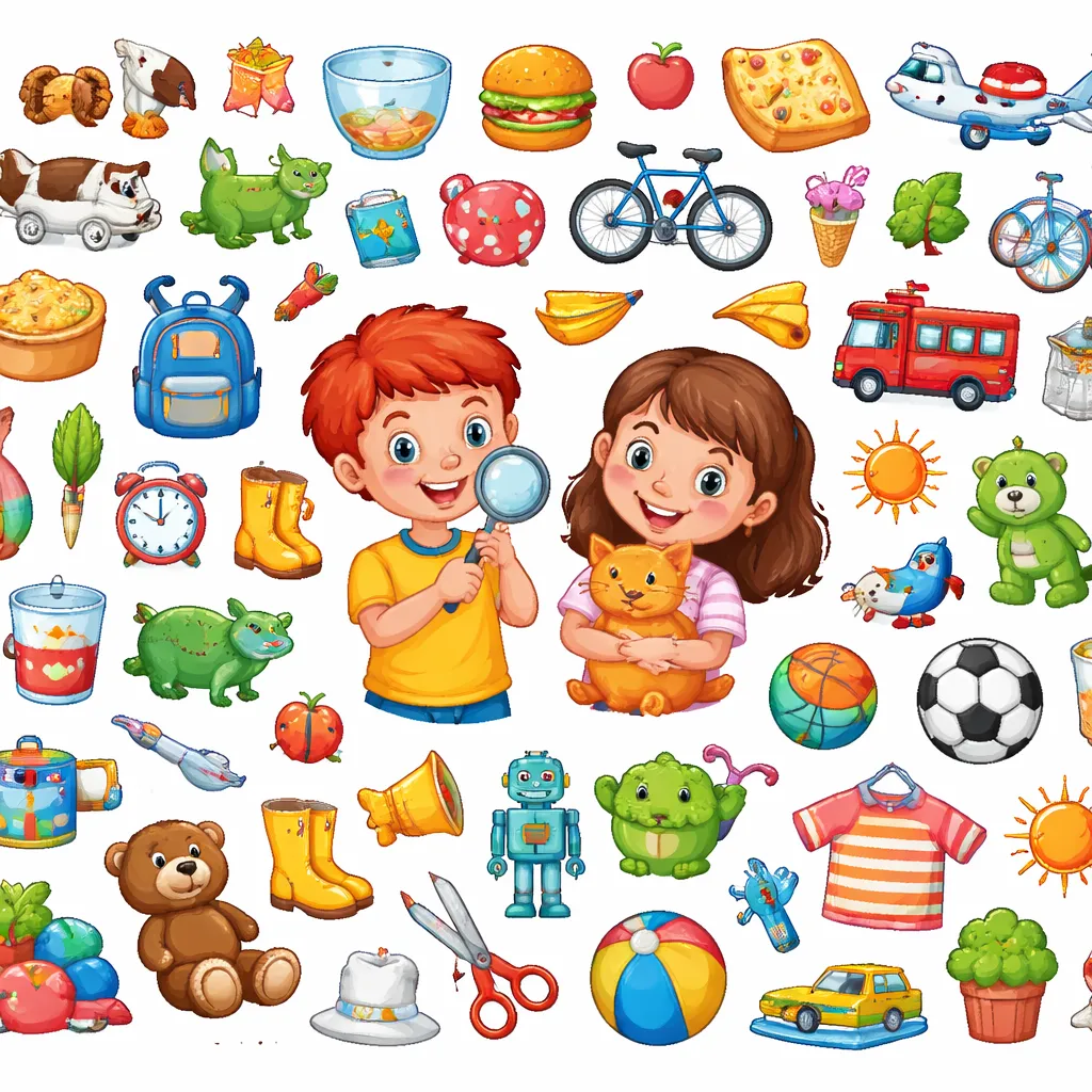 What Are the 90 Essential Object Examples Every 8-Year-Old Needs for Clear Sentences?