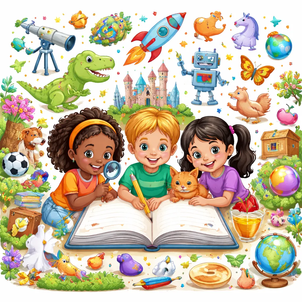 What Are the 90 Essential Subject Examples Every 8-Year-Old Should Know for Great Writing?