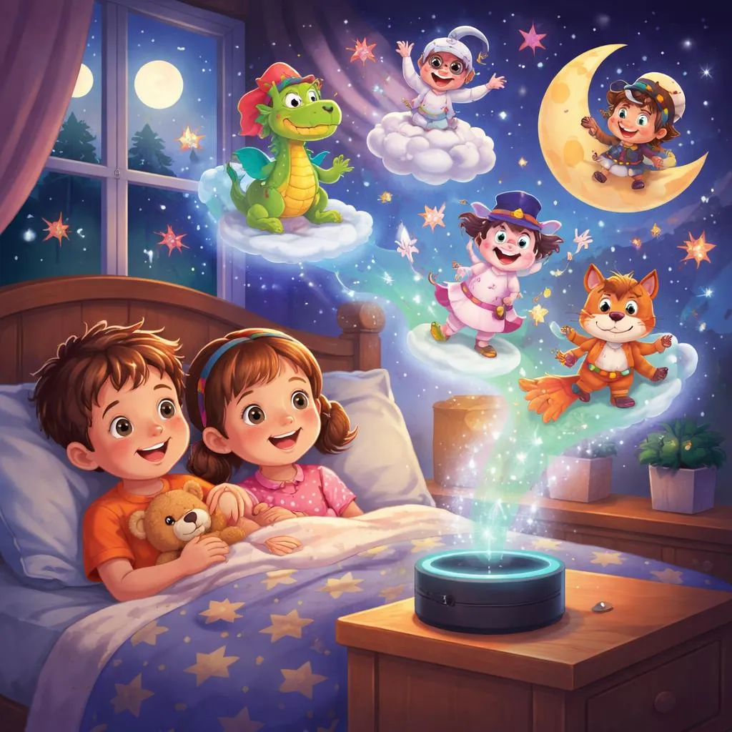 什么是最棒又有趣的 Alexa 睡前故事，让孩子们喜欢？
