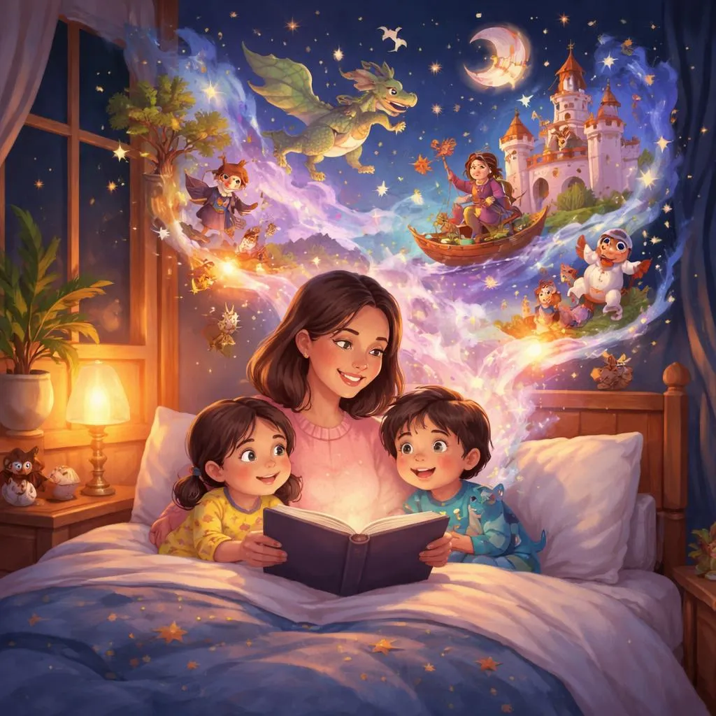 Какие Лучшие Истории на Ночь для 6-летних Детей для Развлечения и Воображения?