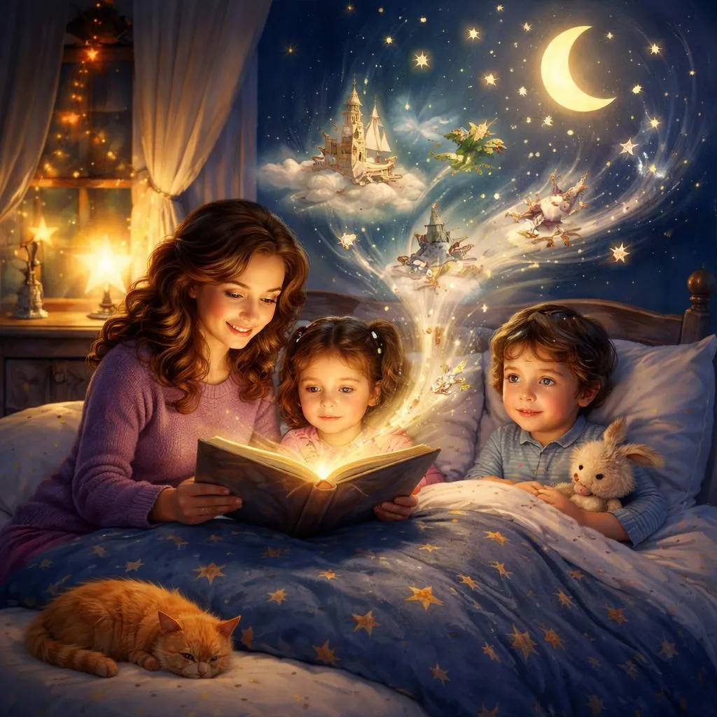 Какие Лучшие Истории на Ночь для 7-летних, чтобы Разжечь Воображение и Расслабиться?