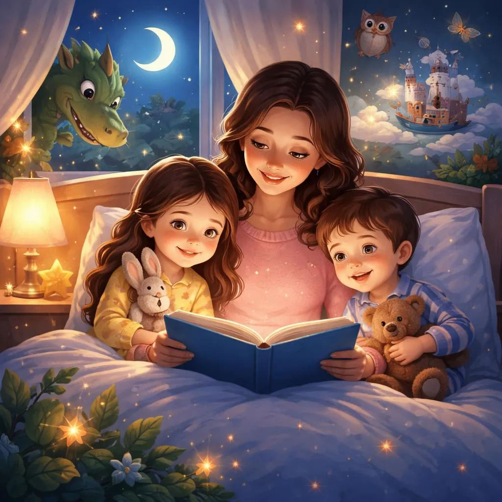 Quais são as melhores histórias para crianças lerem em voz alta esta noite?