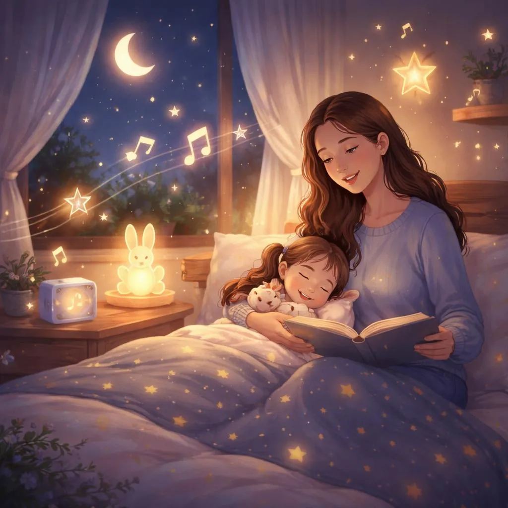 Какие сочетания колыбельных и историй лучше всего подходят для спокойной ночи?
