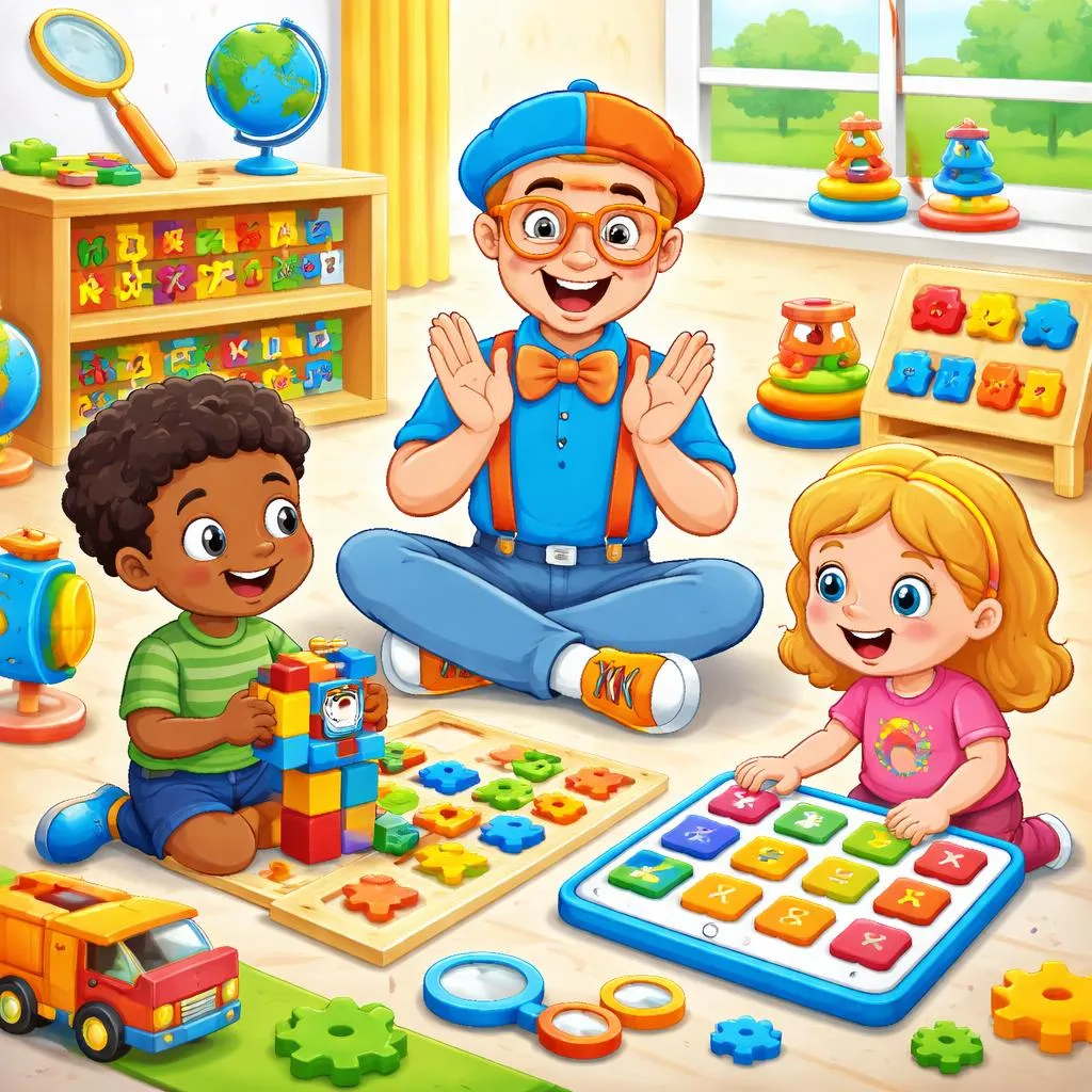 Какие лучшие игры с Блиппи для веселой и образовательной игры?