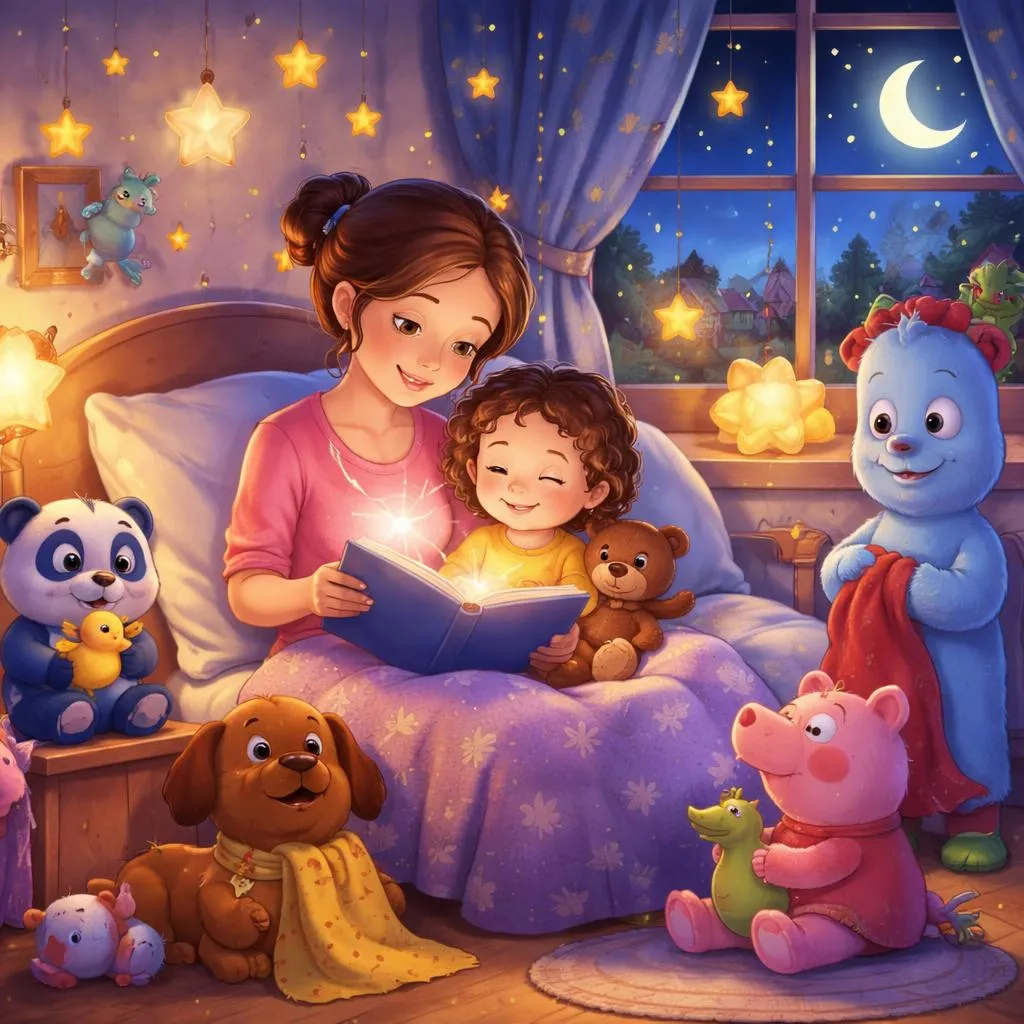 Quais são as melhores histórias para dormir calmantes na CBeebies para o seu filho pequeno?