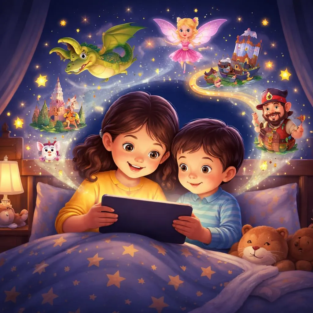 Quais são as melhores histórias para dormir infantis para ler online gratuitamente?