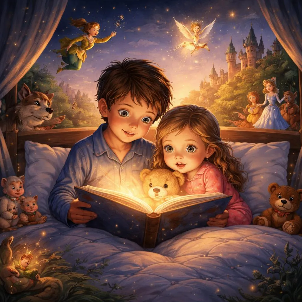 Какие лучшие классические сказки на ночь для детей, которыми можно наслаждаться каждый вечер?