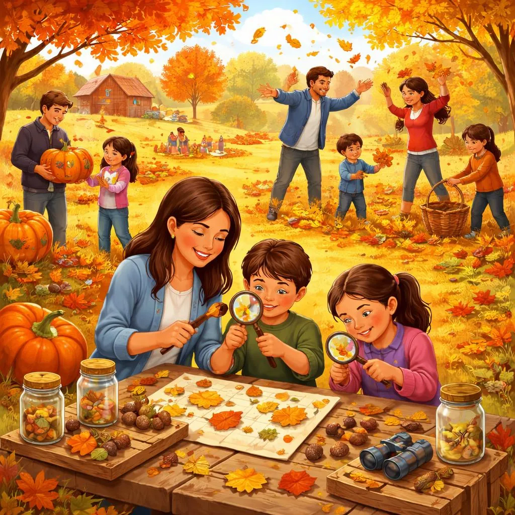Какие лучшие осенние занятия с детьми для обучения и развлечения?