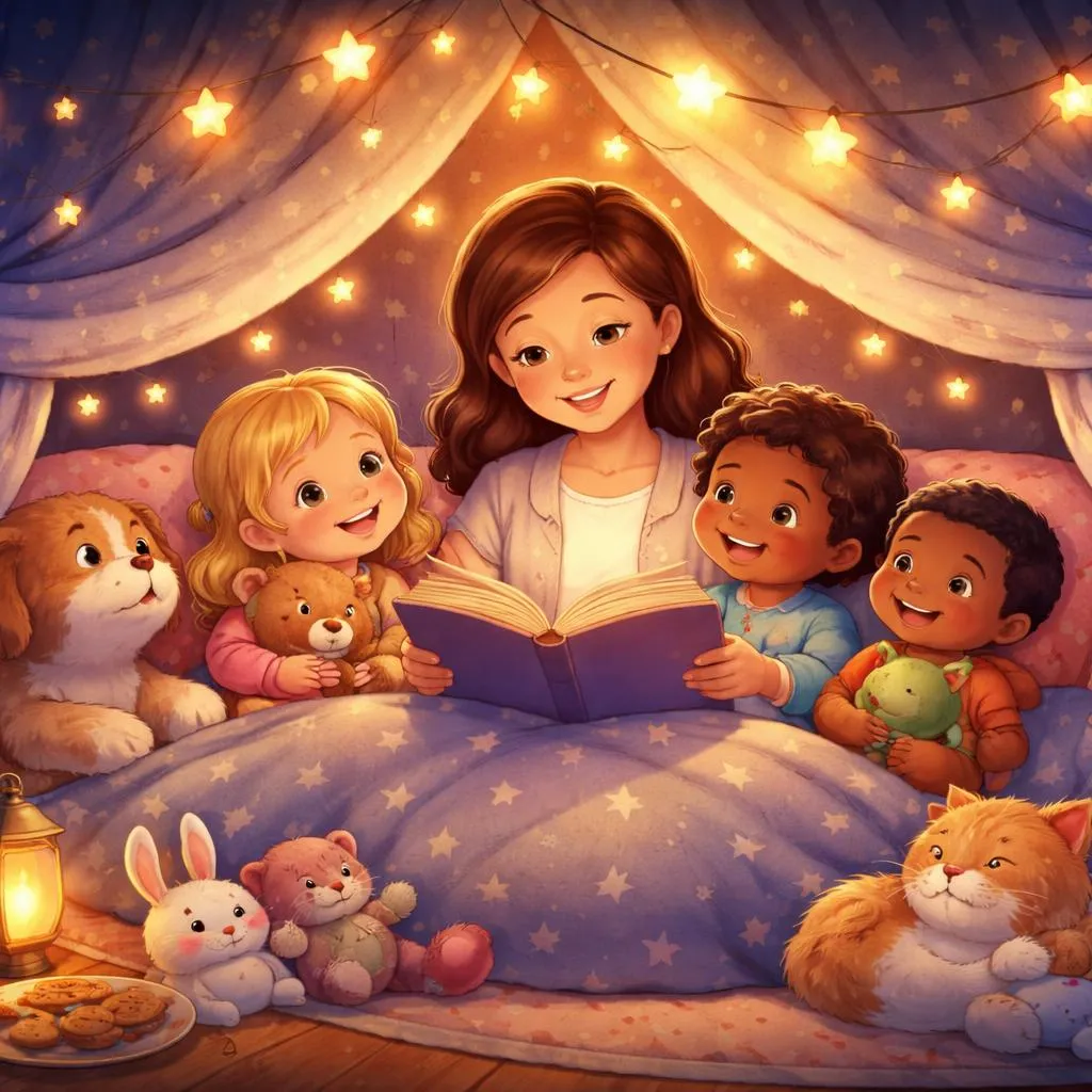 什么是最适合幼儿园小朋友的有趣又舒缓的睡前故事？