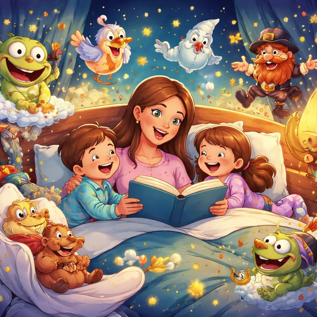What Are the Best Funny Bedtime Stories for Kids to Read Aloud?