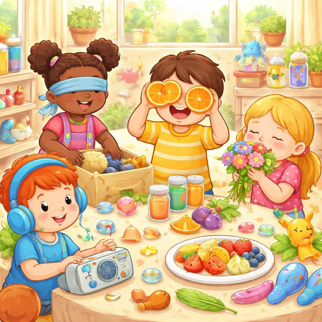 什么是适合幼儿玩耍和学习的感官游戏？