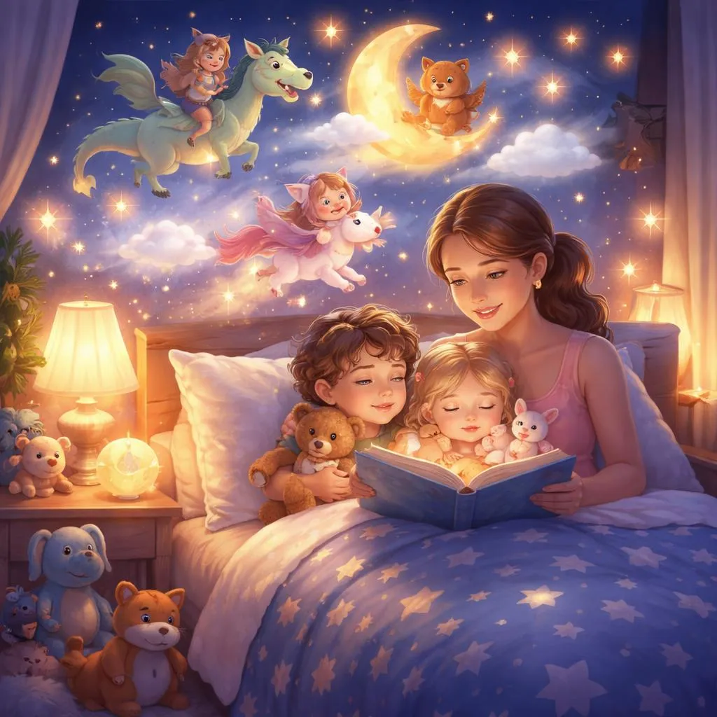 為幼稚園小朋友準備的最佳睡前故事，確保甜美的夢境？