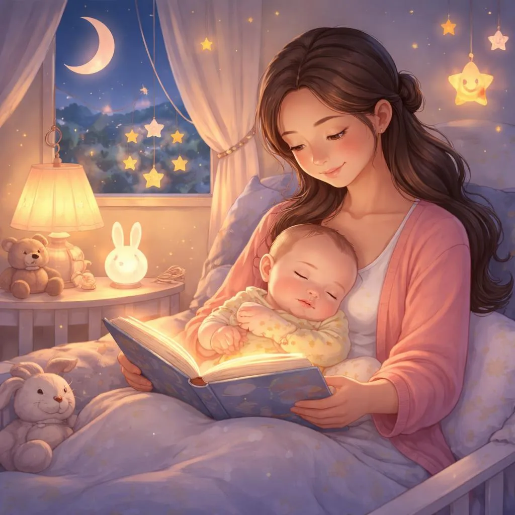 Quais são as melhores histórias para a hora de dormir para acalmar seu bebê?