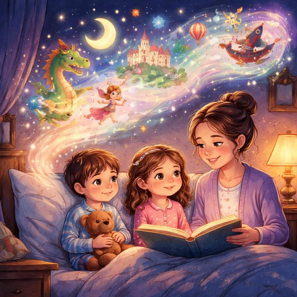 What Are the Best Short Bedtime Stories for Kids to Spark Imagination?