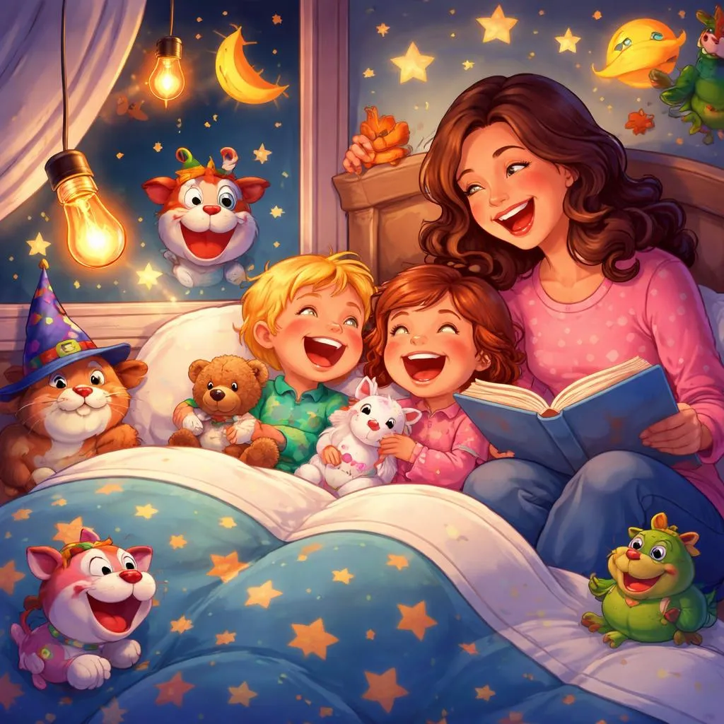 What Are the Best Short Funny Bedtime Stories to Make Kids Giggle Before Sleep?