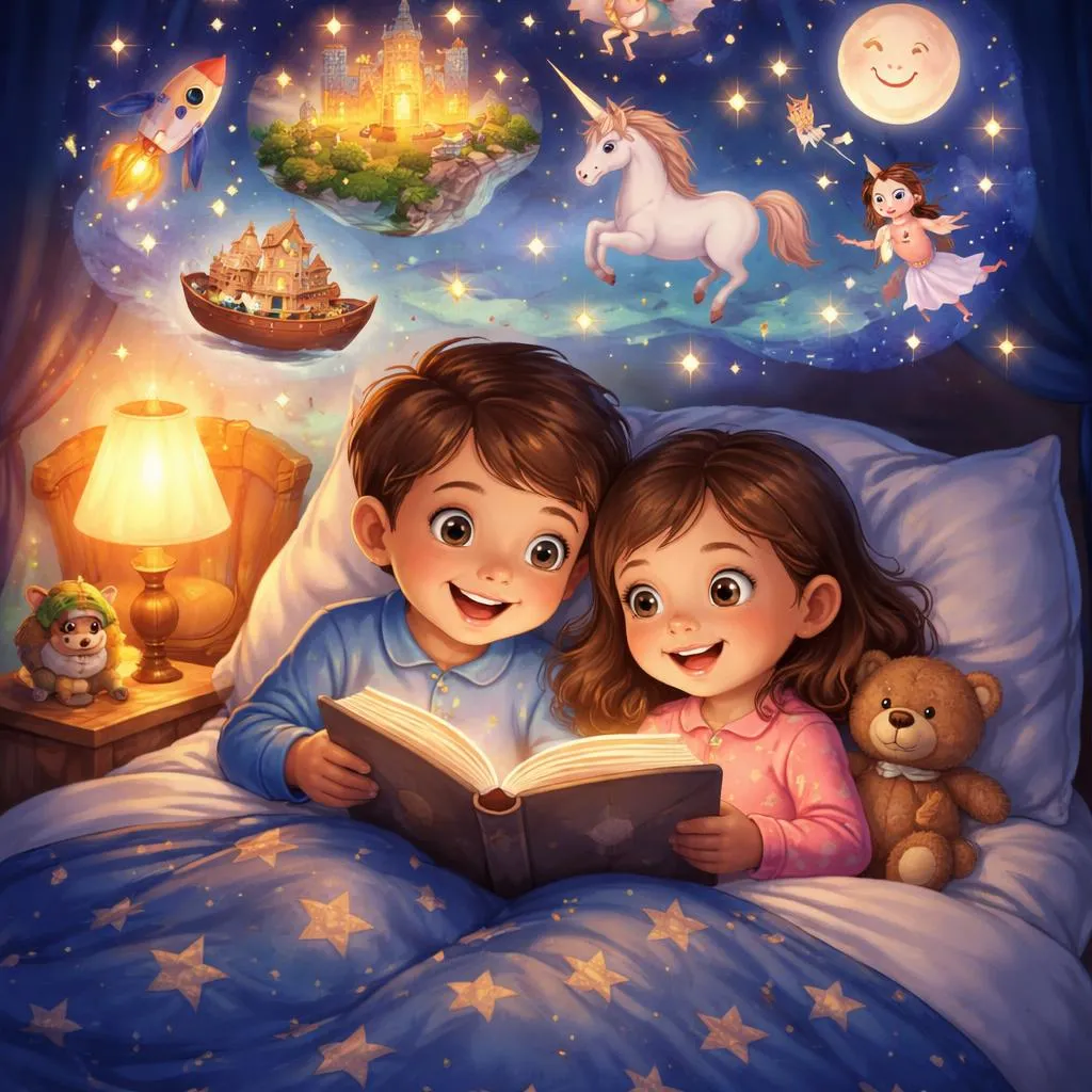 What Are the Best Short Story Bedtime Stories for Kids' Imagination?