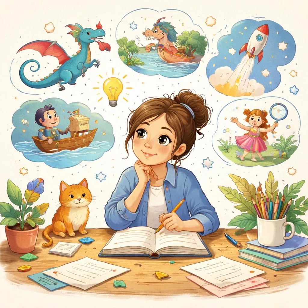 寻找儿童故事创意的最佳来源是什么？