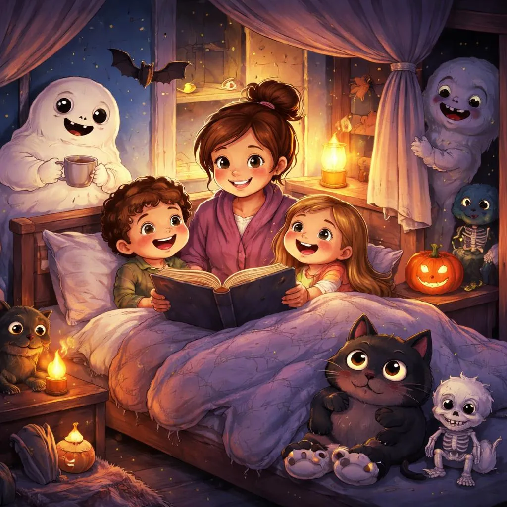 What Are the Best Spooky Bedtime Stories That Are Actually Funny and Sweet?