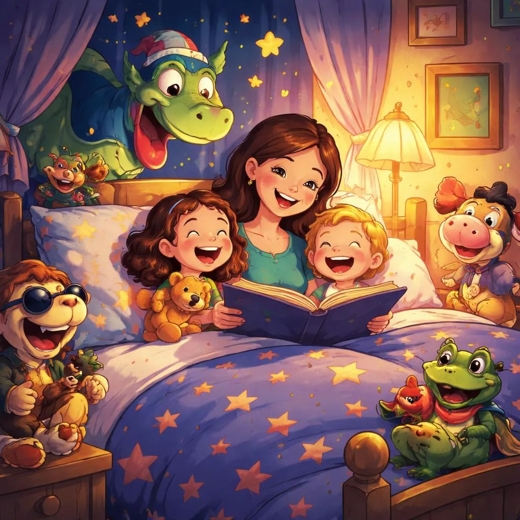 What Are the Best, Truly Funny Bedtime Stories Free to Read Tonight?