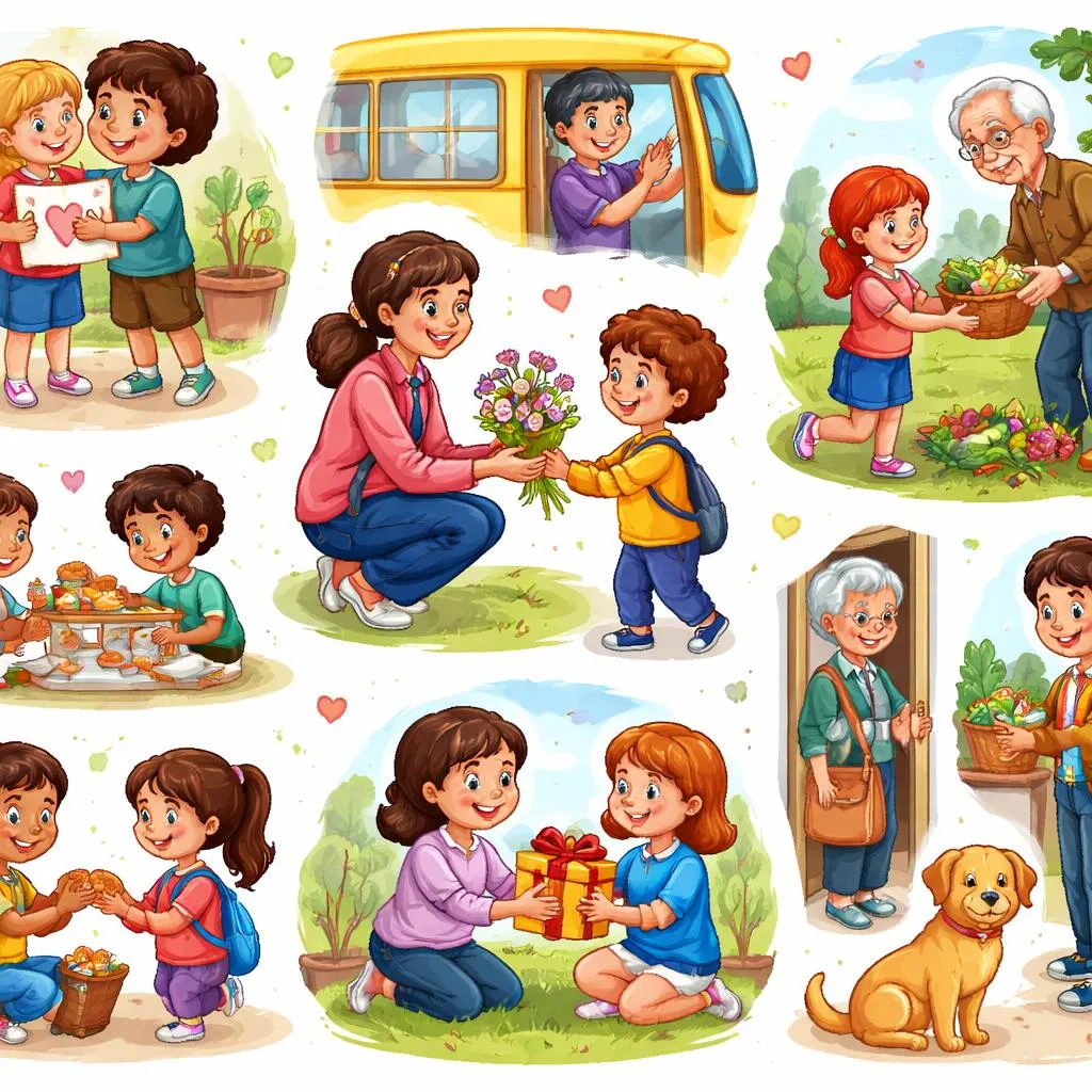 Wie Kinder jeden Tag auf Englisch am besten Danke sagen können