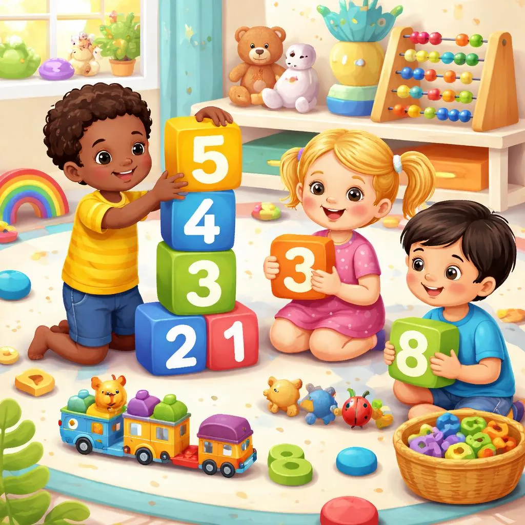 Какие лучшие способы помочь детям уверенно изучать числа?