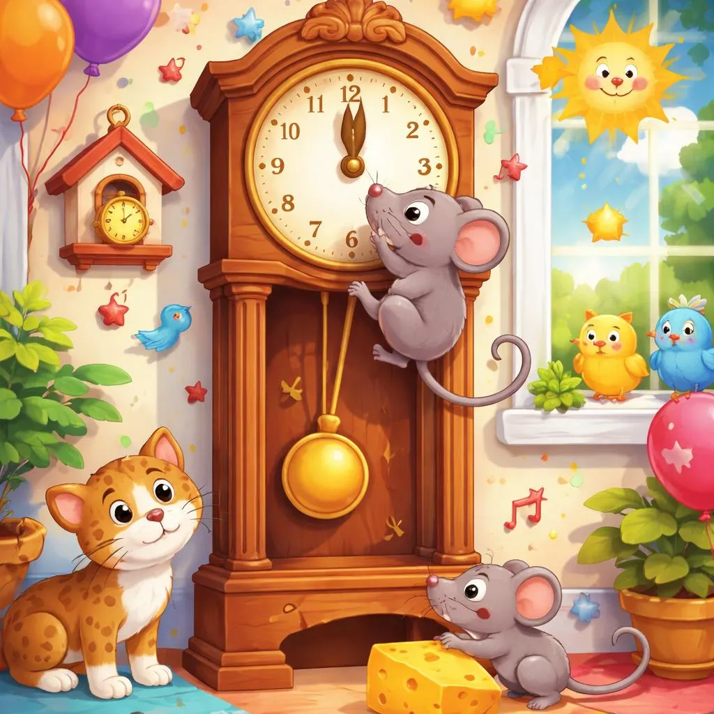 Какие существуют классические слова песни «Тик-так, часики» для детей?