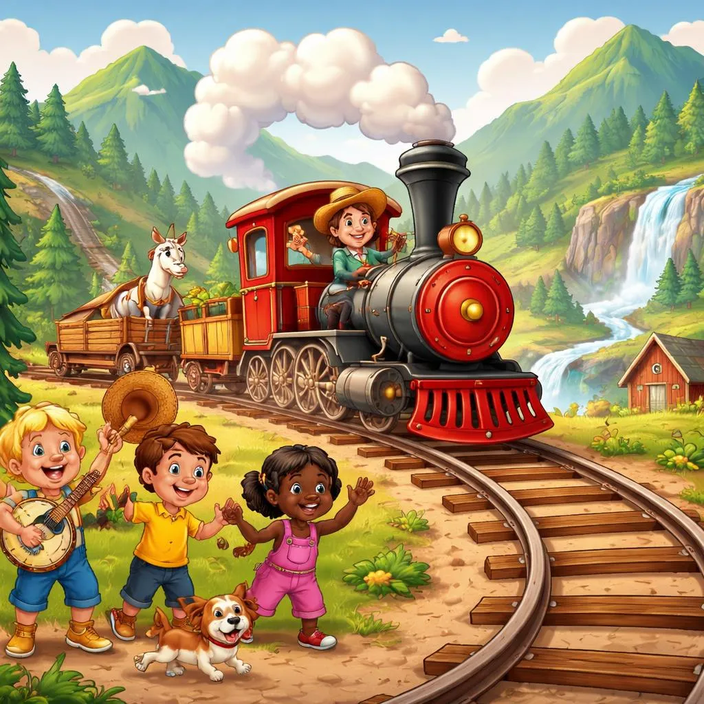 Какие Классические Слова для Детей в Песне «Она Приедет к Горе»?