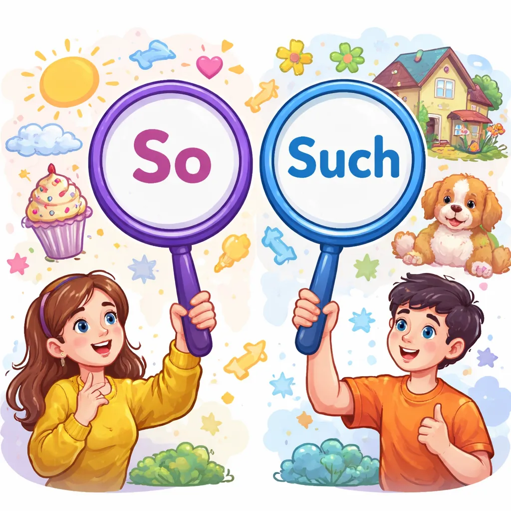 What Are the Differences Between Intensifiers: 'So' and 'Such'?