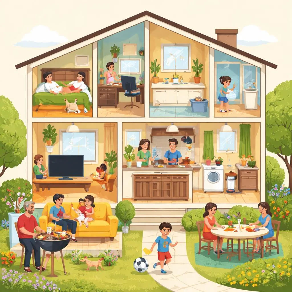 Apa Saja Nama Bagian Rumah yang Berbeda dan Apa yang Kita Lakukan di Setiap Ruangan?