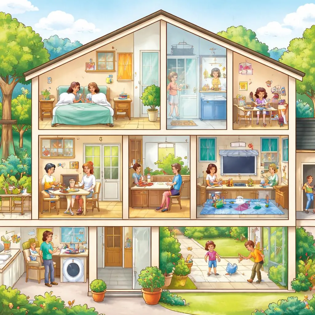 Apa Saja Bagian-Bagian Rumah yang Berbeda dan Apa yang Terjadi di Setiap Ruangan?