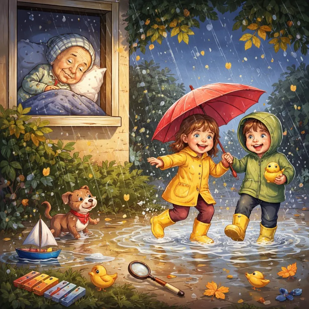 Apa Lirik Lengkap "It's Raining It's Pouring" dan Nilai Pembelajarannya?