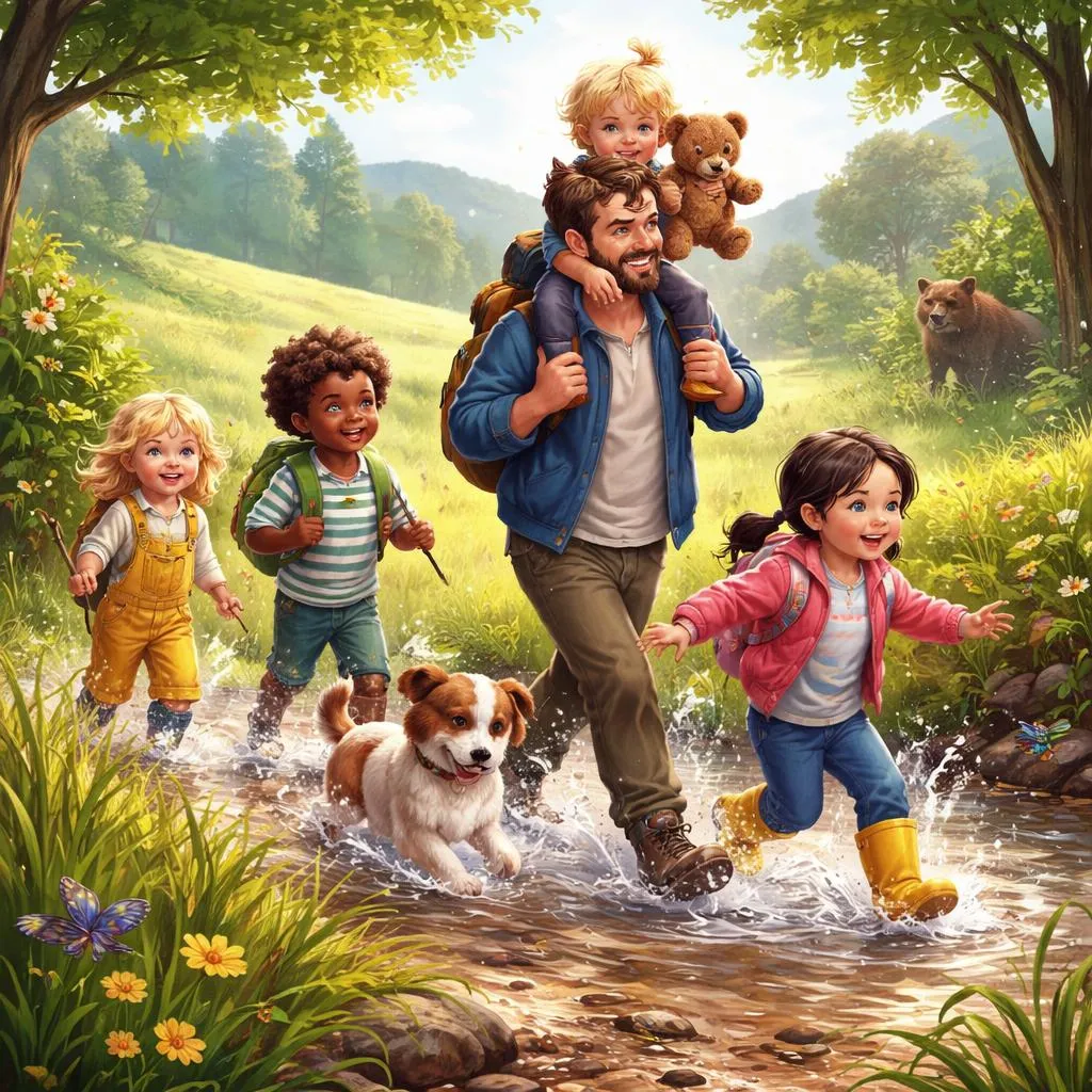 Apa Lirik Lengkap "We're Going on a Bear Hunt" dan Bagaimana Menggunakannya untuk Belajar?