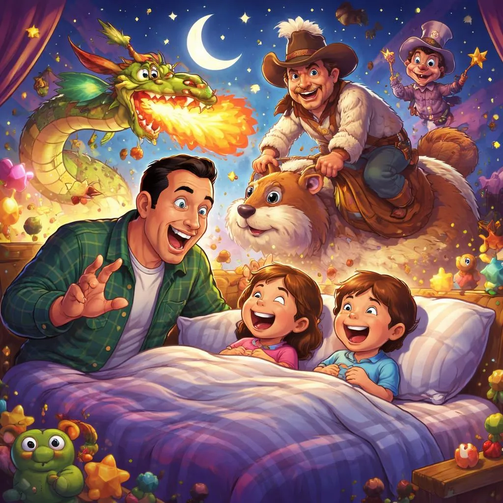 ما هي أطرف وأكثر قصص ما قبل النوم إبداعًا على طريقة آدم ساندلر؟