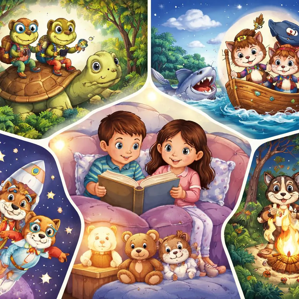 What Are the Funniest and Most Imaginative Bedtime Stories Two About Pairs for Kids?