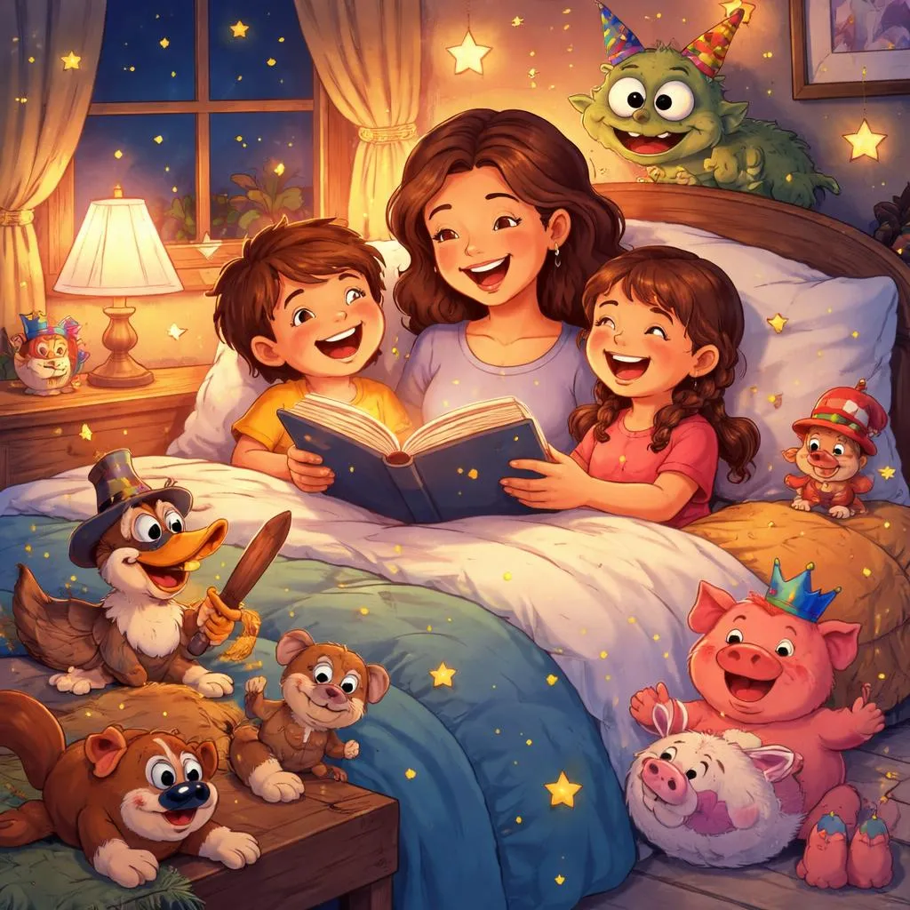 What Are the Funniest Bedtime Stories for 8 Year Olds to Enjoy Before Sleep?