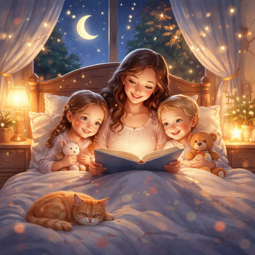 Какие самые счастливые сказки на ночь, чтобы закончить день с улыбкой?