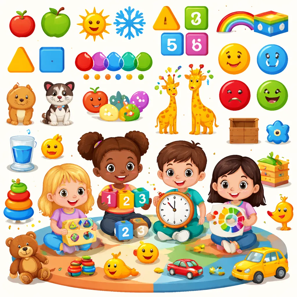 Apa Konsep-Konsep Kuncinya? Pelajari 100 Konsep Penting Lainnya untuk Taman Kanak-Kanak!