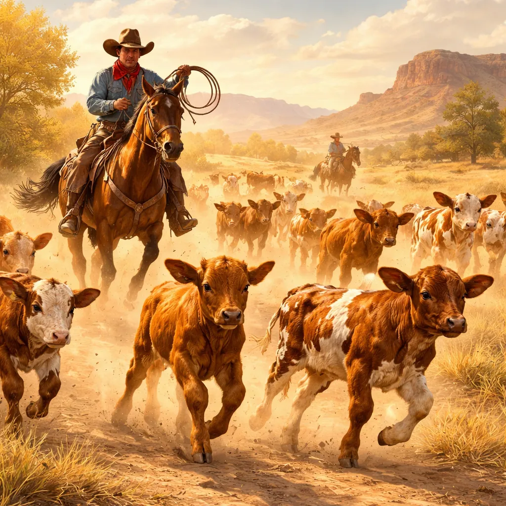 牛仔歌曲《小牛犊，快走》讲了什么？