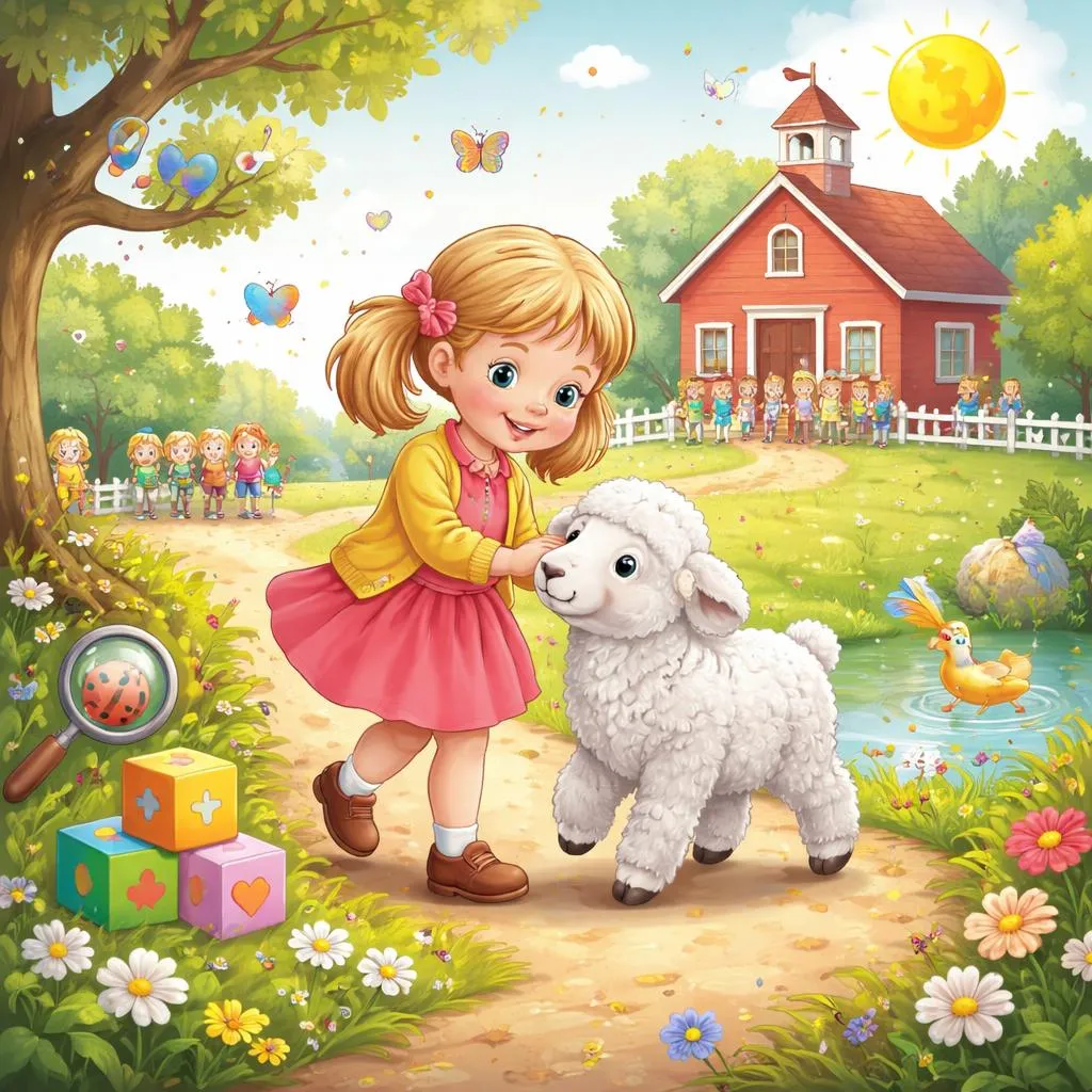 What Are the "Lyrics to Mary Had a Little Lamb" and What Can Kids Learn From Them?