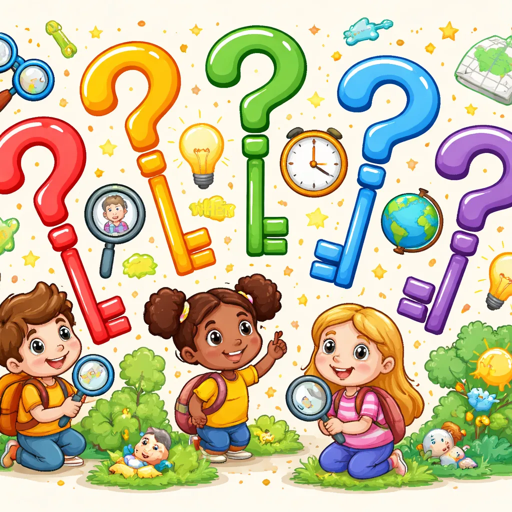 What Are the Magic Keys? Learning Question Words Who, What, Where, When, Why!