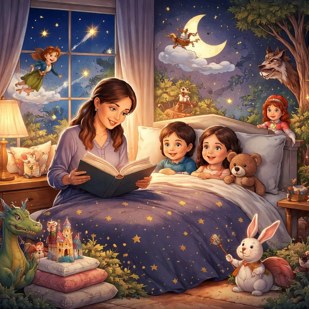 今天最受孩子们喜爱的睡前故事经典是什么？