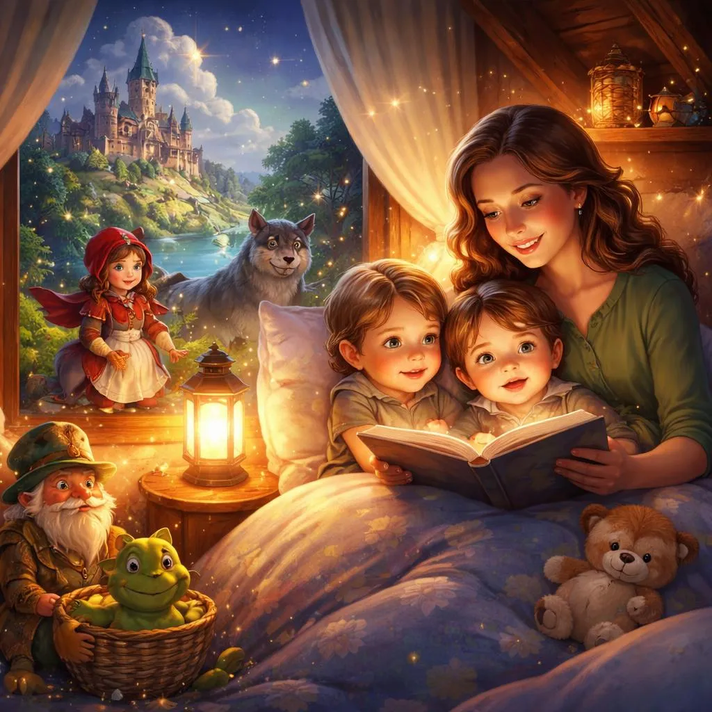 Какие самые очаровательные немецкие сказки на ночь для веселья и воображения?