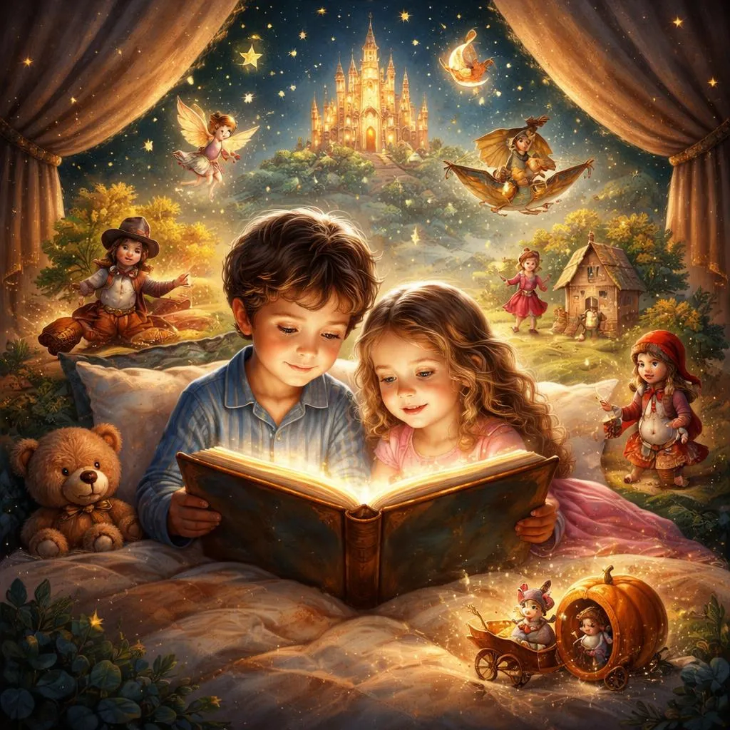 来自古董睡前故事书中最珍爱的故事是什么？