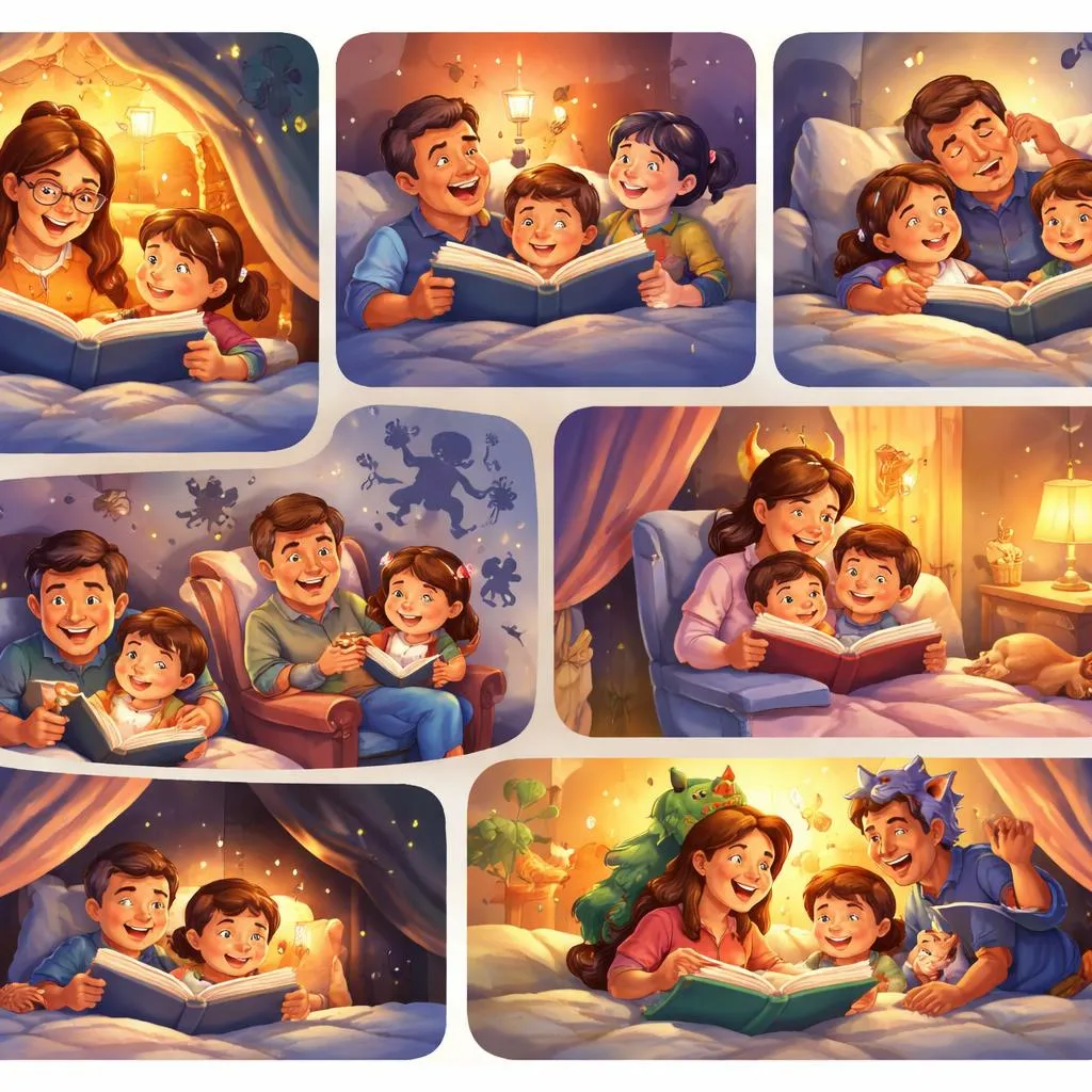What Are the Most Common and Funny Ways How Bedtime Stories Are Read in Homes?