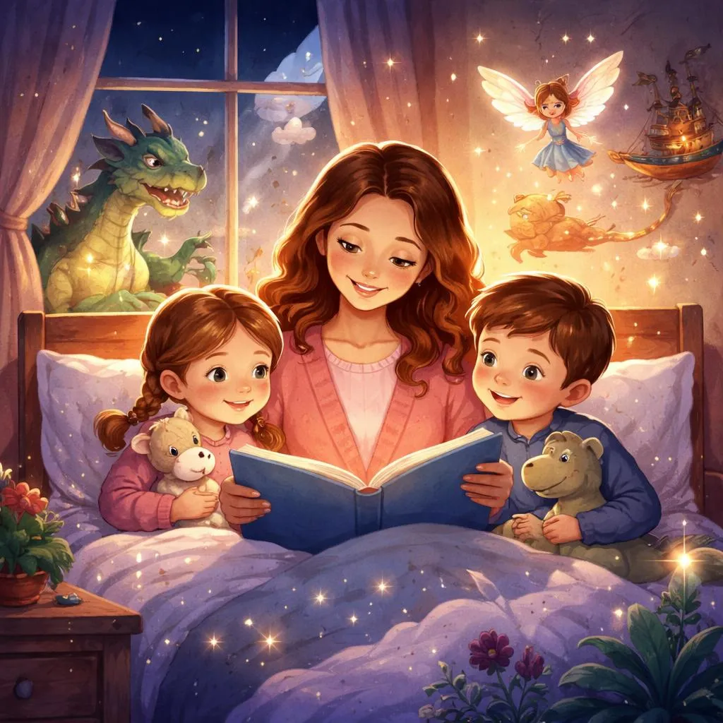 Quelles sont les histoires du soir les plus captivantes pour les enfants de six ans ?