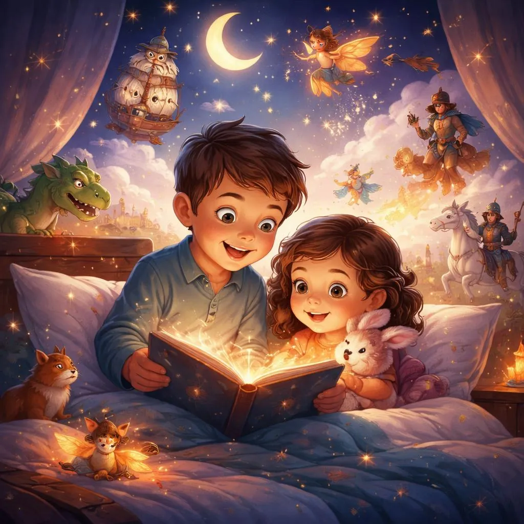 What Are the Most Engaging Long Bedtime Stories for a Night of Fun and Imagination?