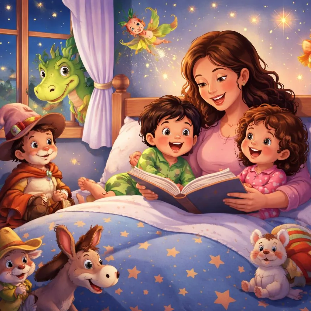 What Are the Most Enjoyable and Funny Spanish Bedtime Stories for Kids to Read?