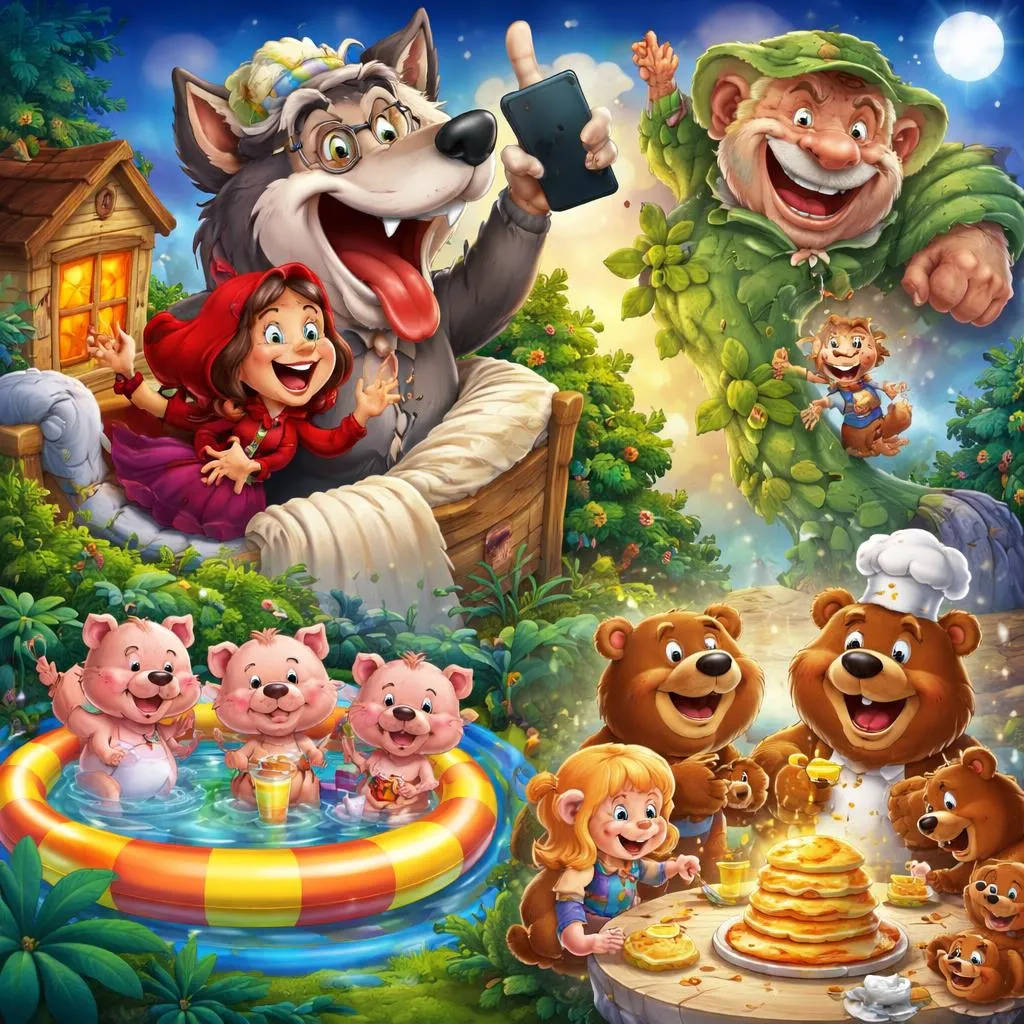 Как Известные Истории На Ночь Превратились в Забавные Новые Сказки?