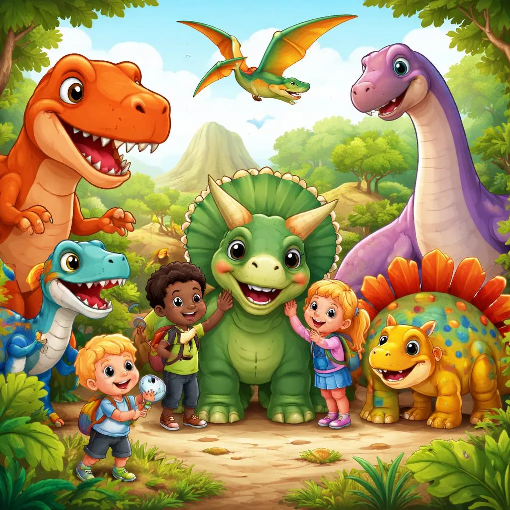 Какие 5 динозавров наиболее интересны для изучения маленькими детьми?